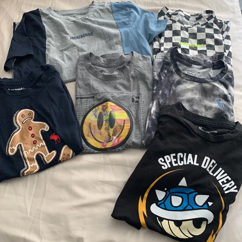 BUNDLE❣️Abercrombie kids tees